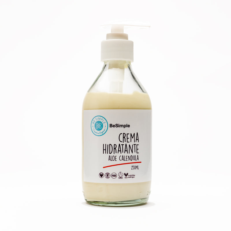 Crema Hidratante Aloe Caléndula 250ml