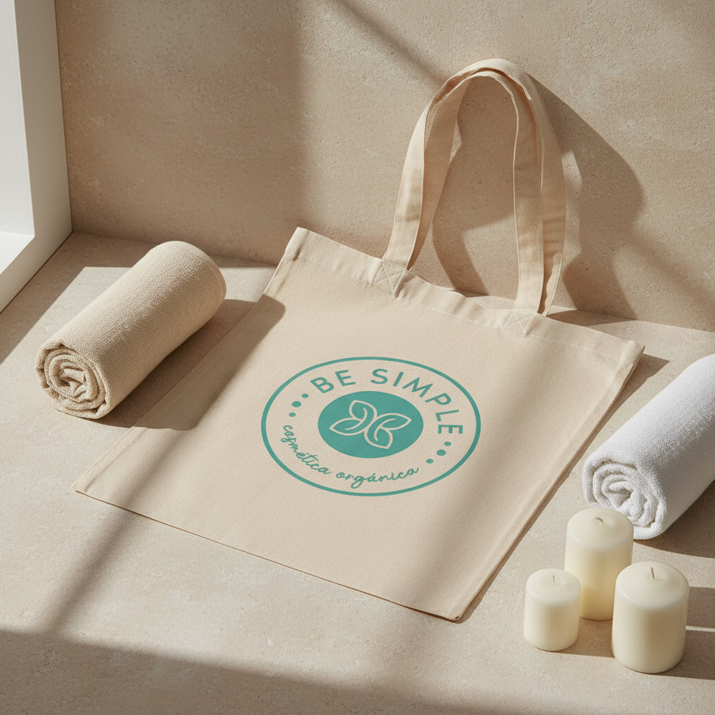 Bolsa tela con con logo BS Calipso
