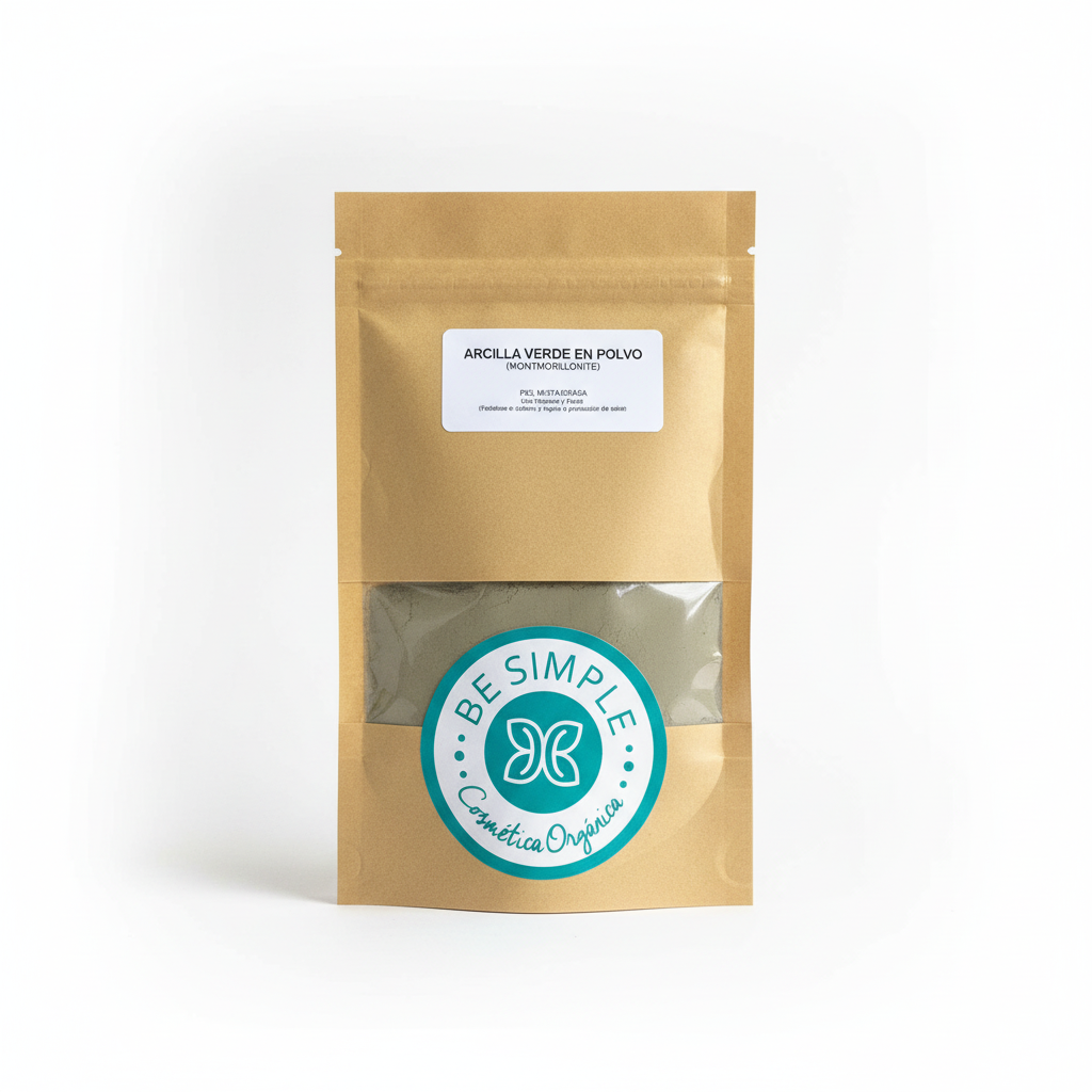 Arcilla Verde Orgánica Pura 100grs